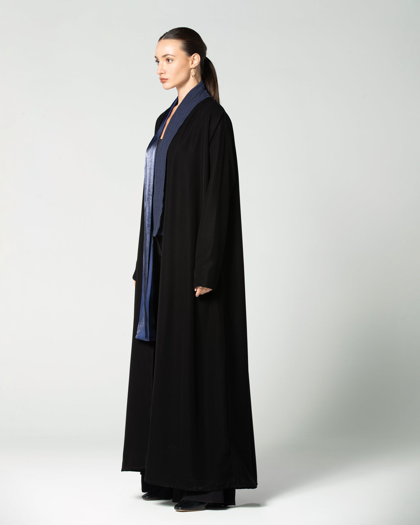 Midnight Blue Abaya