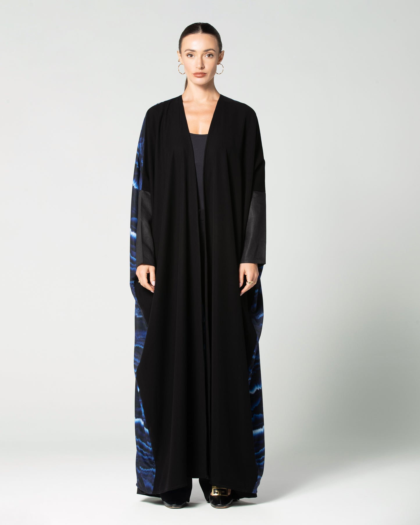 Blue Waves Abaya