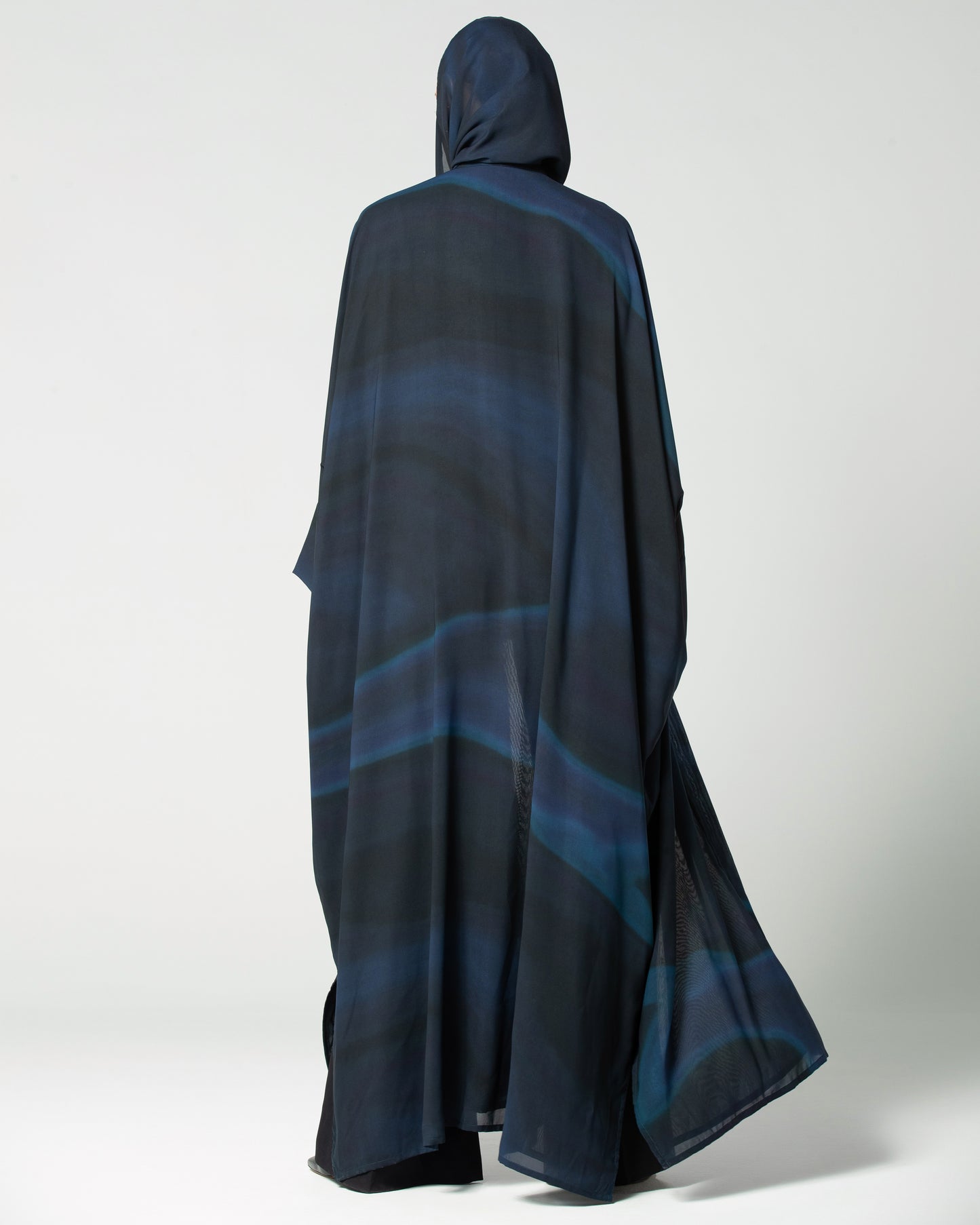 Blue Space Abaya