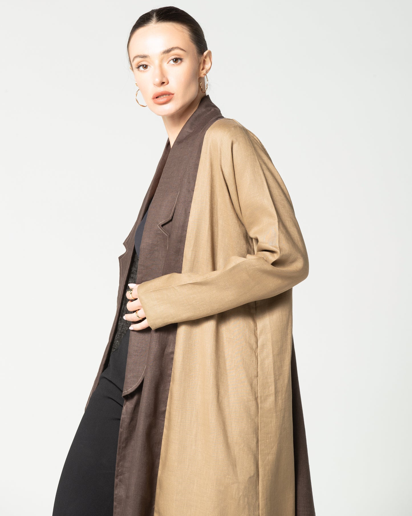 Sandy Brown Abaya