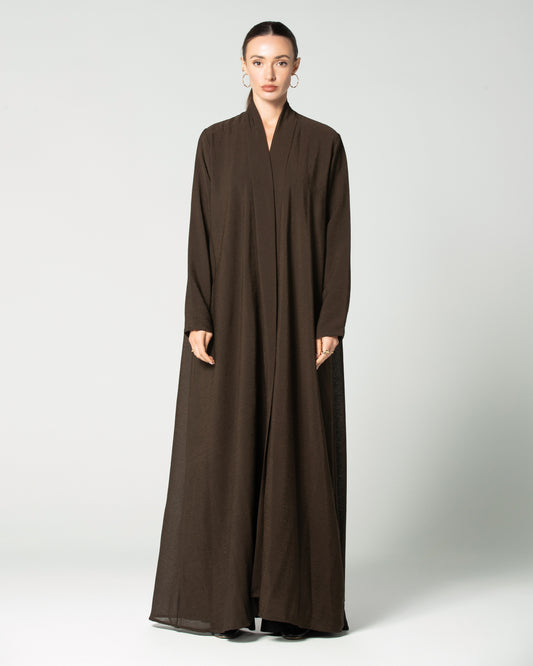 Plain Brown Abaya