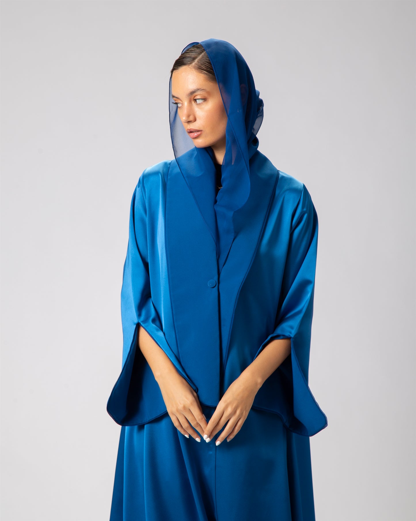 Royal Azure Abaya