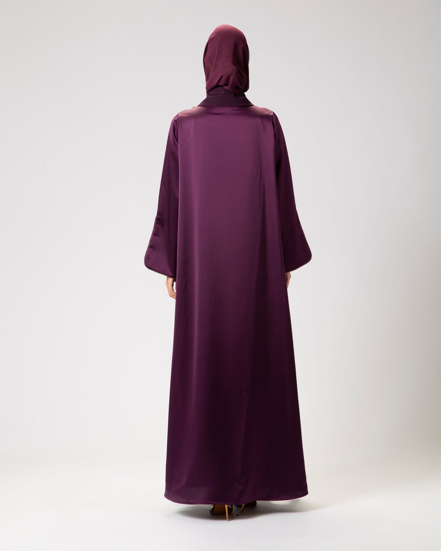 Byzantium Purple Abaya