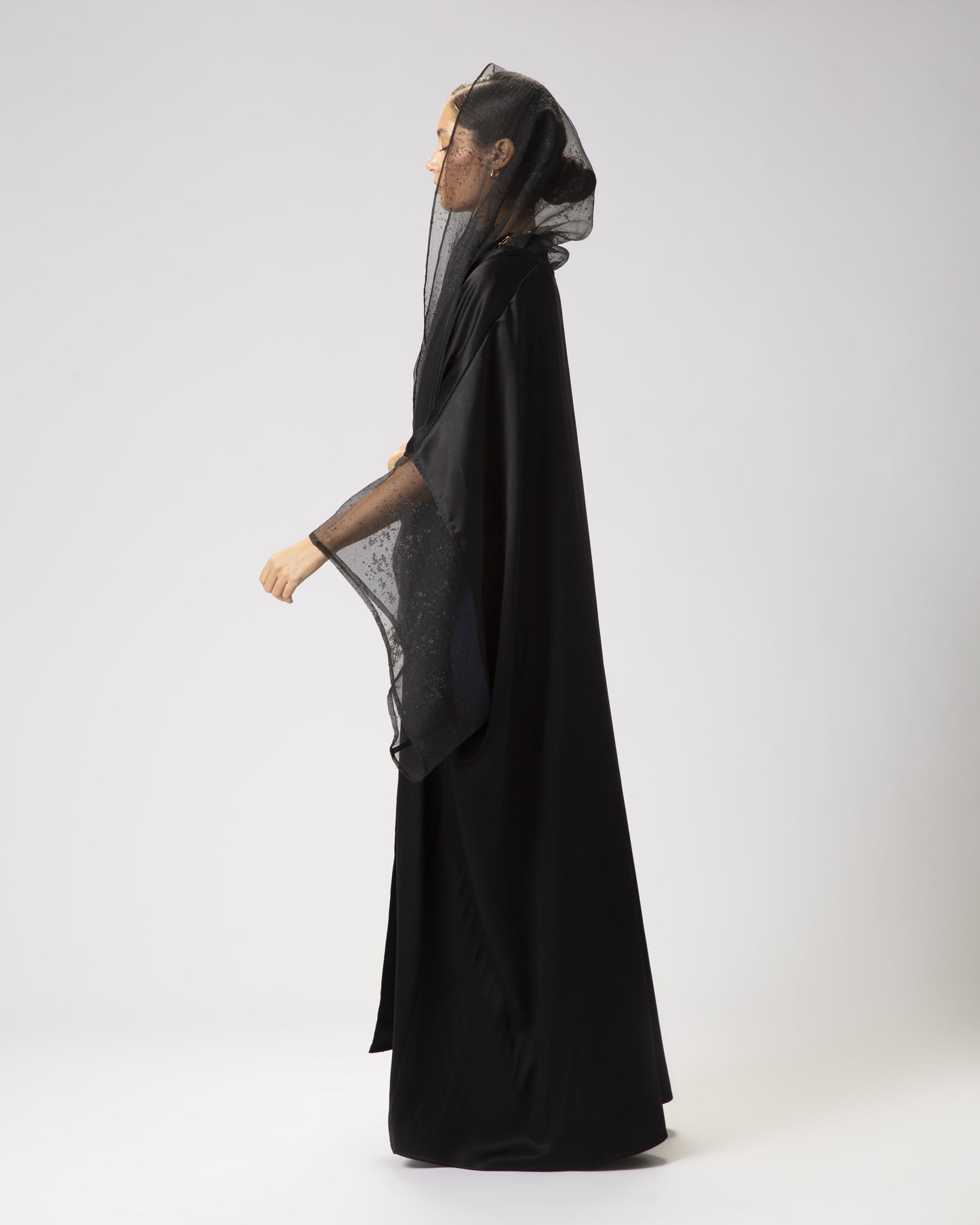 Black Wedding Abaya