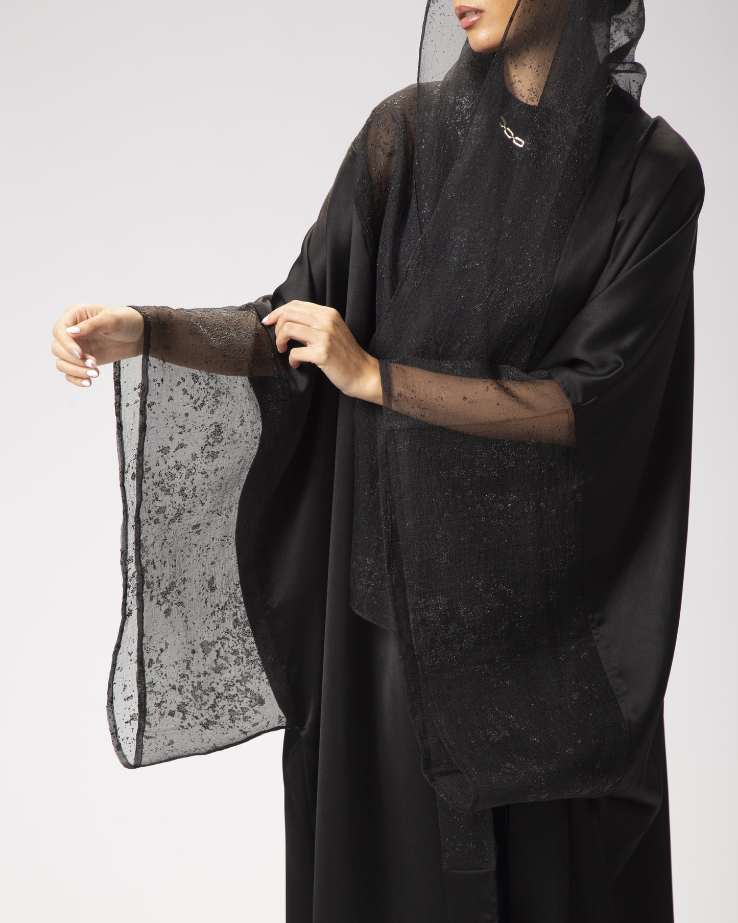 Black Wedding Abaya